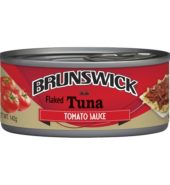 Brunswick Tuna Flaked Tomato Sauce 142g