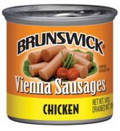 Brunswick Vienna Sausages Chicken 141g