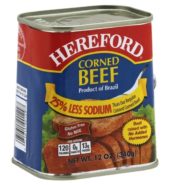 Hereford Corned Beef Low Sodium 340g