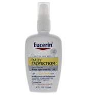 Eucerin Lotion Face Daily Protection 4oz