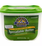 Crystal Farms Spreadable Butter 425gm