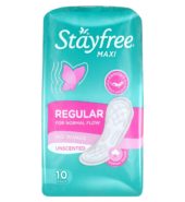 Stayfree Pads Maxi Anti Leak Reg 10’s