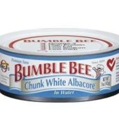 Bum Bee Tuna Chunk Wht Alb Water 5oz