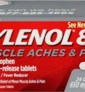 Tylenol Caplets Muscle & Pain 8hr 24’s
