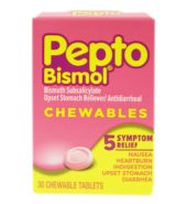 PEP BISMOL Tablets Chewable Original 30s