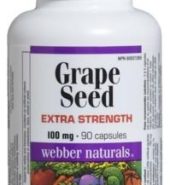 Webber Caps Grape Seed Ex Strength 90’s
