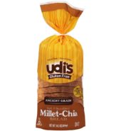 Udi G/Free A/Grain Millet-Chia Bread 406