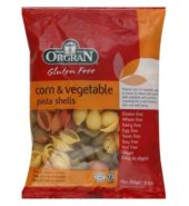 Organ Corn & Veg Pasta Shells 250g