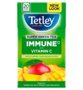 Tetley Immune Tea Bags Vitamin C 20’s