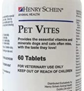 Pet Vites Tablets for Dogs and Cats 60`s