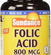 Sundance Tablets Folic Acid 800mcg 250’s