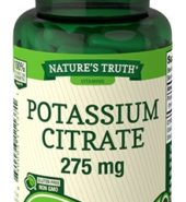 NT Caps Potassium Citrate 275mg 90’s