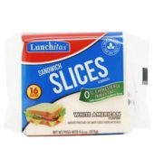 Lunchitas Cheese White American Slice16s