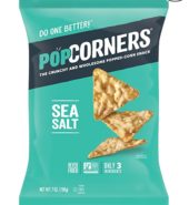 Popcorners Chips Sea Salt Gluten Free 5z