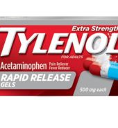 Tylenol Caplets ES Gls Pain Reliever 24s