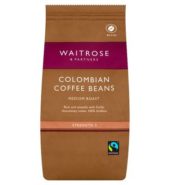 Waitrose Coffee Colombian Org 227g