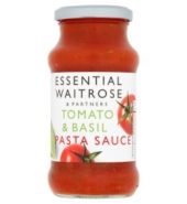 Waitrose Ess Sauce Tomato Basil Pasta