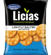 Wibisco Licias Crackers, Lightly Salted, 85g