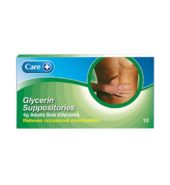 Care Suppositories Glycerine Ad 12s