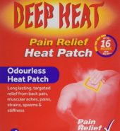 Deep Heat Patch Heat  4pk