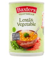 Baxters Vegetarian Soup Lentil &Veg 400g