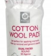Fitzroy 100% Cotton Wool Pads 50’s