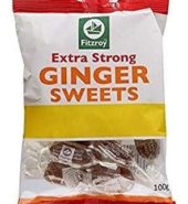 FITZROY Candy Ginger Sweets 100g