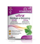Vitabiotics Tablets Ginkgo & Ginseng 60s