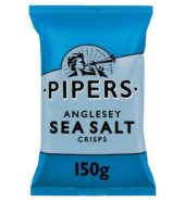 Pipers Crips Anglesey Sea Salt  150g