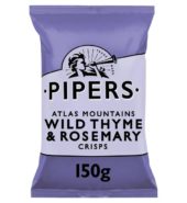 Pipers Crisps Rosemary & Wild Thyme 150g