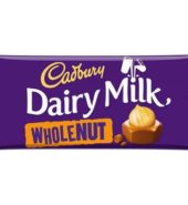 Cadbury Choc Dairy Milk Whole Nut 120g