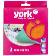 York Abrasive Pad 3PCS
