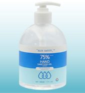 Blue  Safety Sanitizer Gel Hand 500ml