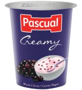 Pascual Yogurt Black Cherry Creamy 125g