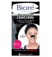 Biore Strips Nose Charcoal 6’s
