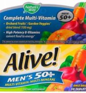 Nat Way Alive Tabl Vitamins Men 50+ 50’s