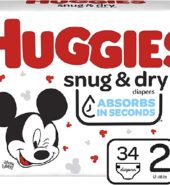 Huggies Diapers Snug & Dry Jumbo #2 34’s
