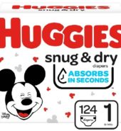 Huggies Diapers Snug&Dry S1 Big Box 124s