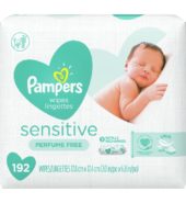Pampe Wipes Sensitive Refill 192s