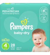 Pampers Diapers Baby Dry S4 Jumbo 28’s