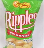 Sshine Snack Ripples Chips S/C&Oni 156g