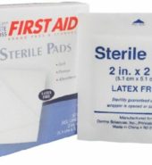 First Aid Sterile Pads 2inx2in