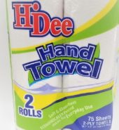 Hi Dee Hand Towel 2 ply 75sht 2pk