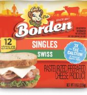 Bden Swiss Singles 8oz 12 slice