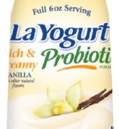 La Yogurt Yogurt Rich&Creamy Vanilla 6oz