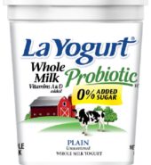 La Yogurt Plain Whole Milk 32oz