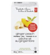 PC Tea Herbal Ginger Peach 20’s 40g