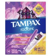 Tampax Tampons Radiant Regular Unsc 14’s
