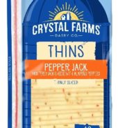 Crystal Farms Pepper Jack Slices 6.84oz