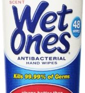 WET ONES Wipes A/bacterial F/Scent 40 un